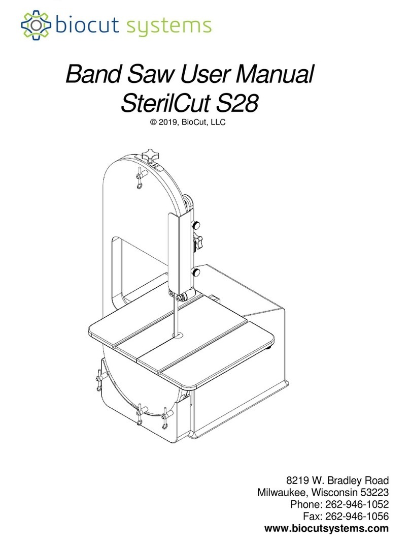 BioCut SterilCut S28 user manual