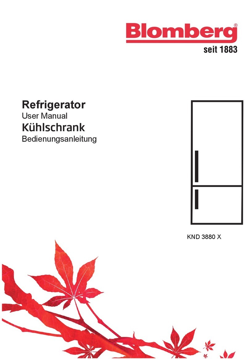 Blomberg KND 3880 X user manual