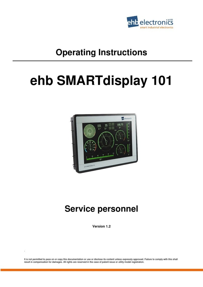 ehb electronics SMARTdisplay 101 User manual