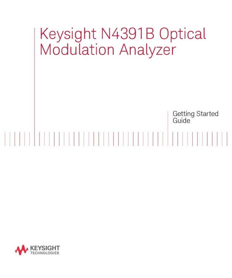 Keysight N4391B User manual Keysight N4391B User manual