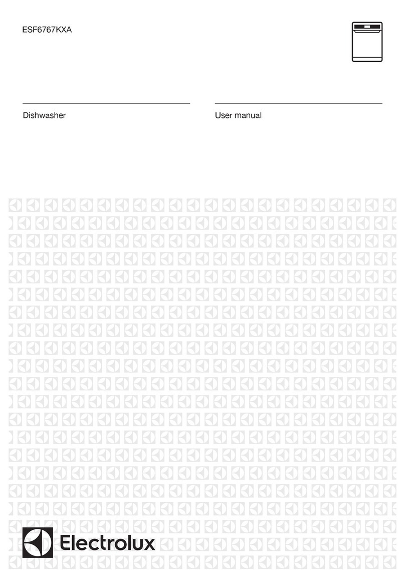 Electrolux ESF6767KXA user manual