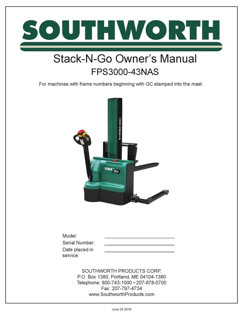 Southworth Stack-N-Go FPS3000-43NAS owner's manual