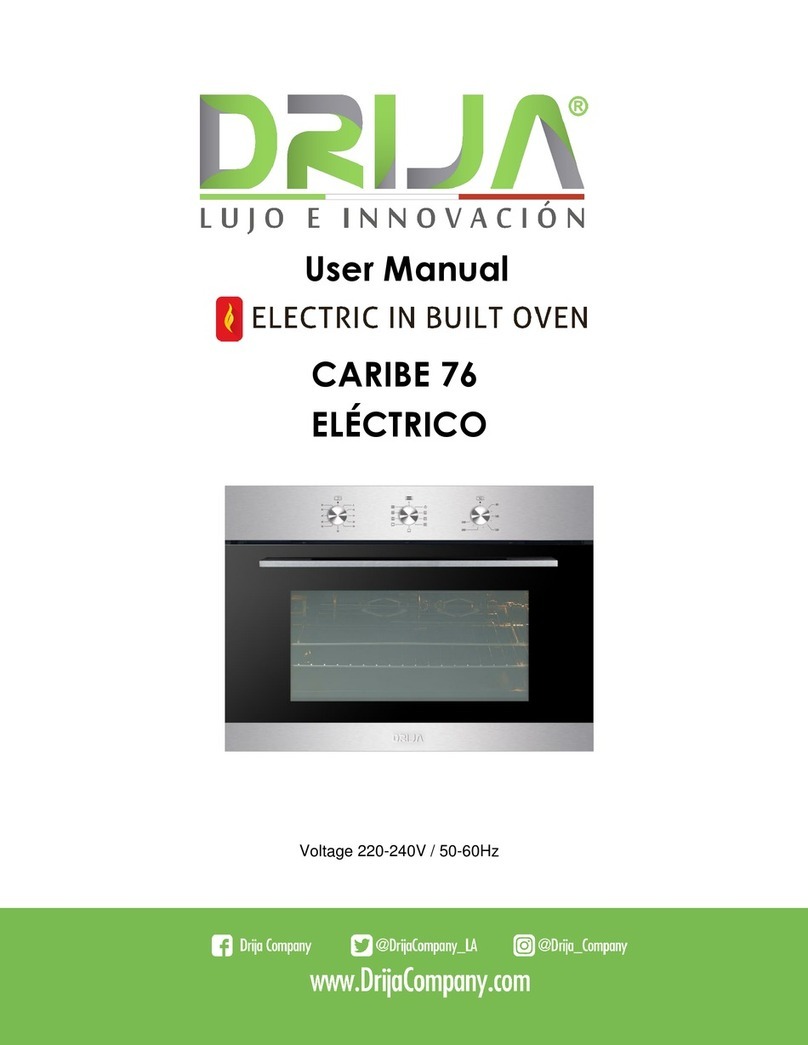 Drija CARIBE 76 user manual