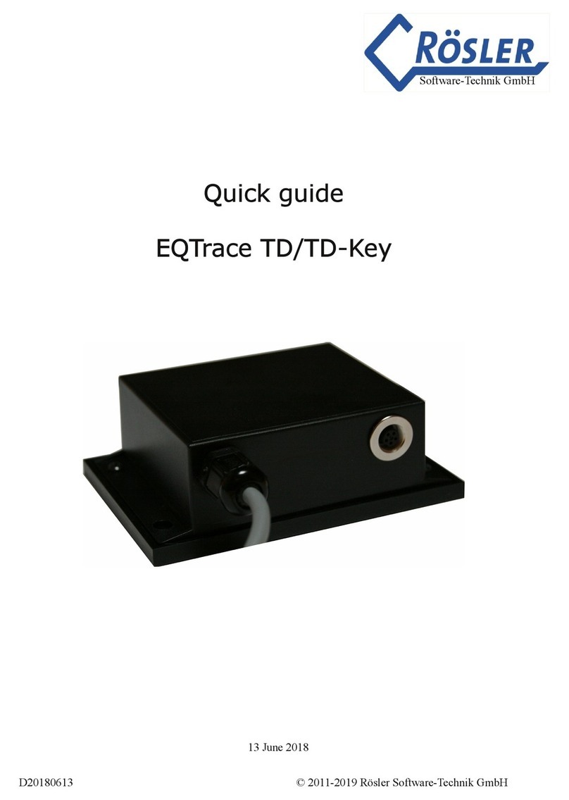 Rosler EQTrace TD quick guide