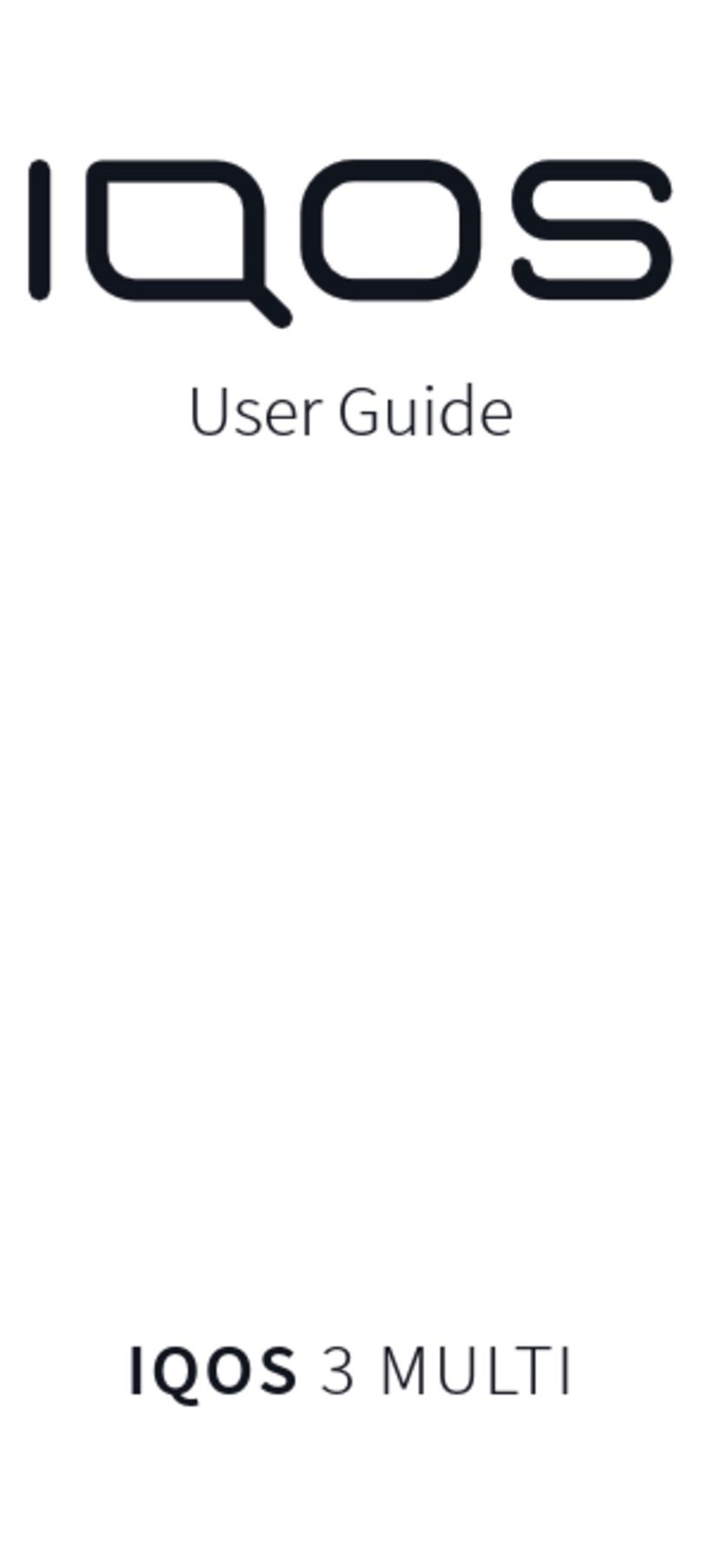 iQOS 3 MULTI user guide