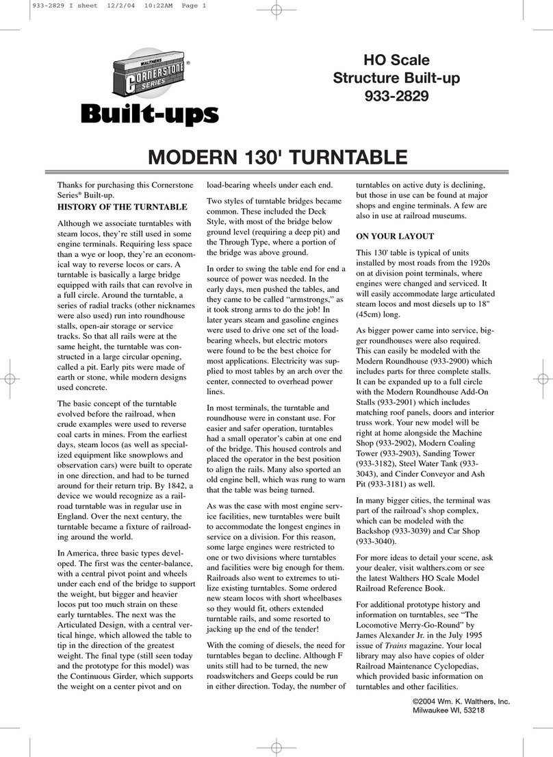 Walthers Cornerstone Series manual