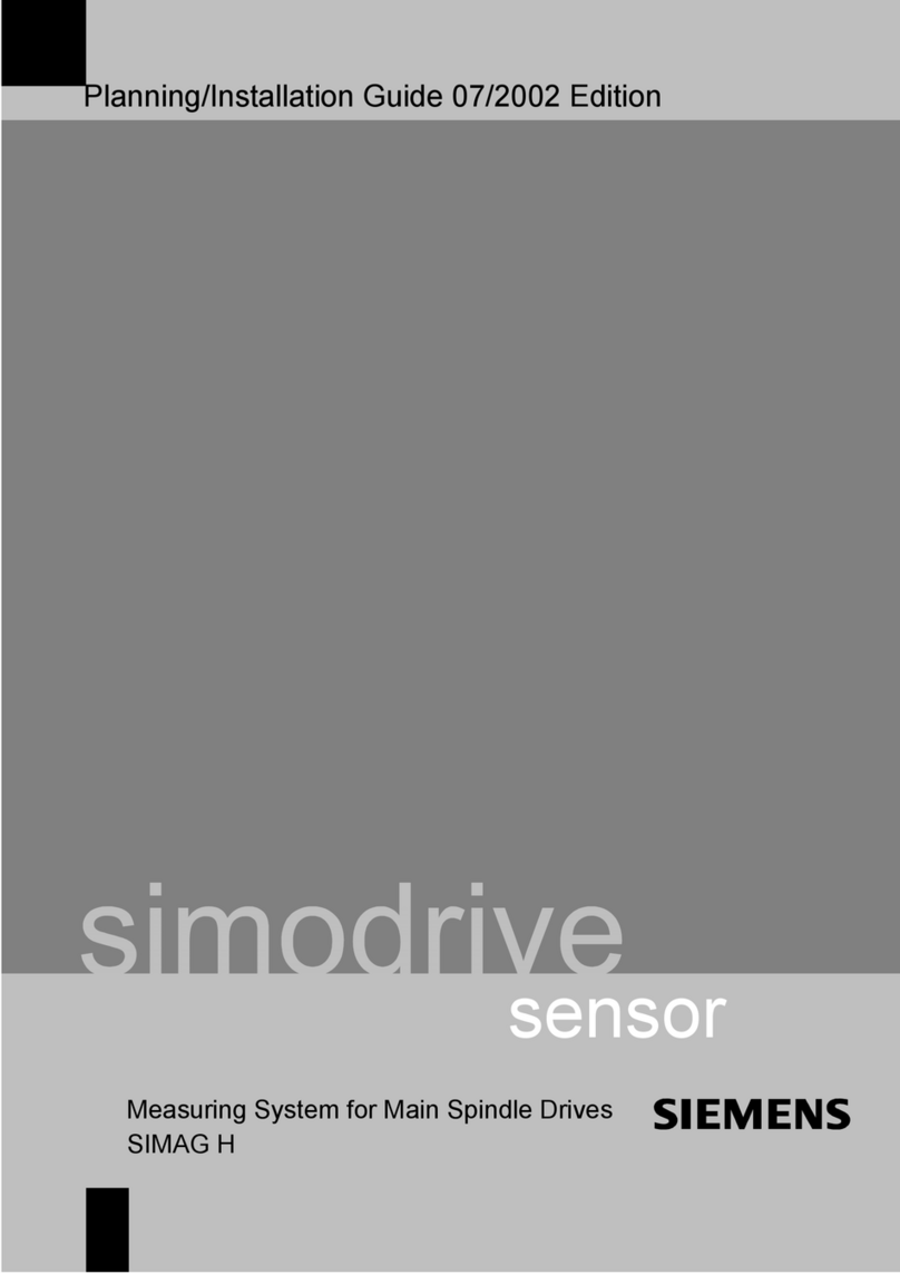 Siemens Simodrive SIMAG H User manual Siemens Simodrive SIMAG H User manual