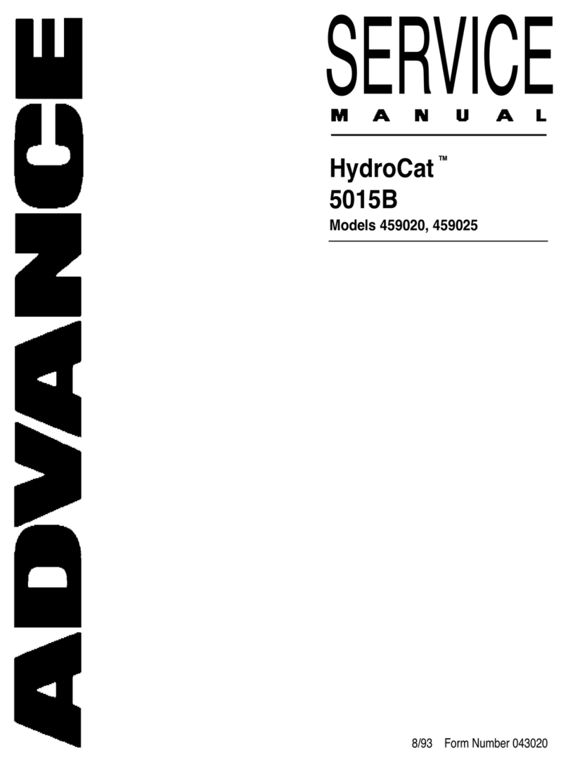 Advance acoustic HydroCat 5015B User manual