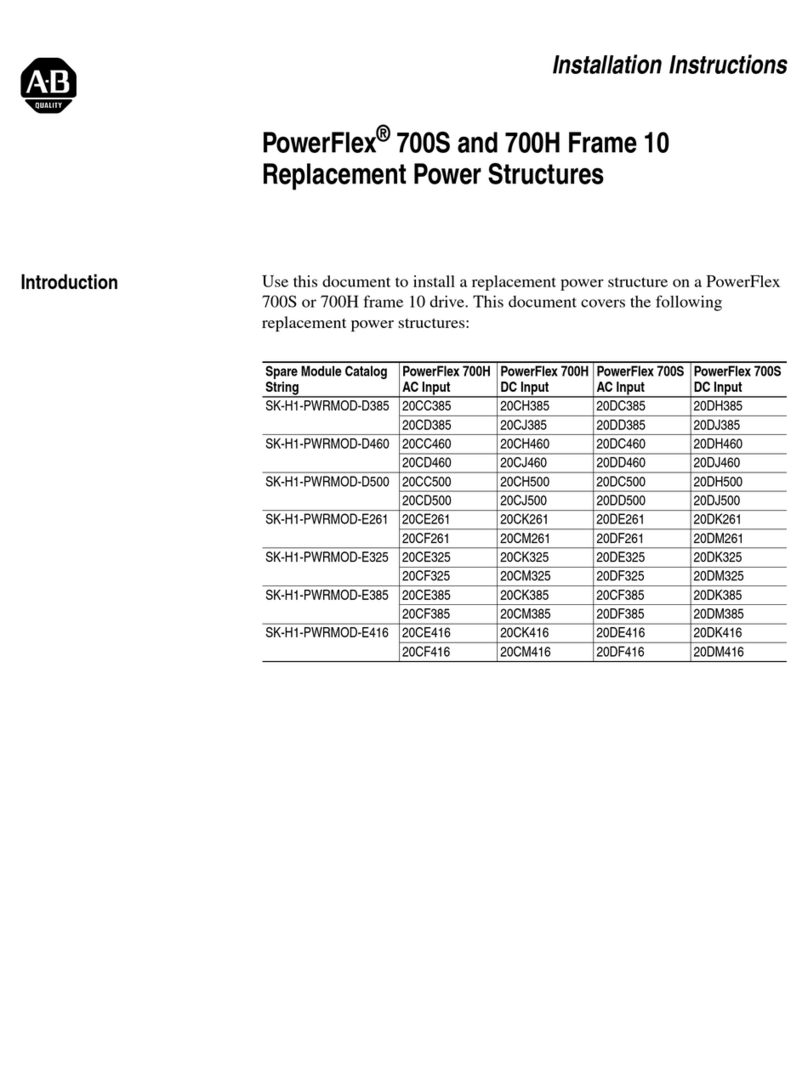 Allen-Bradley PowerFlex 700H User manual