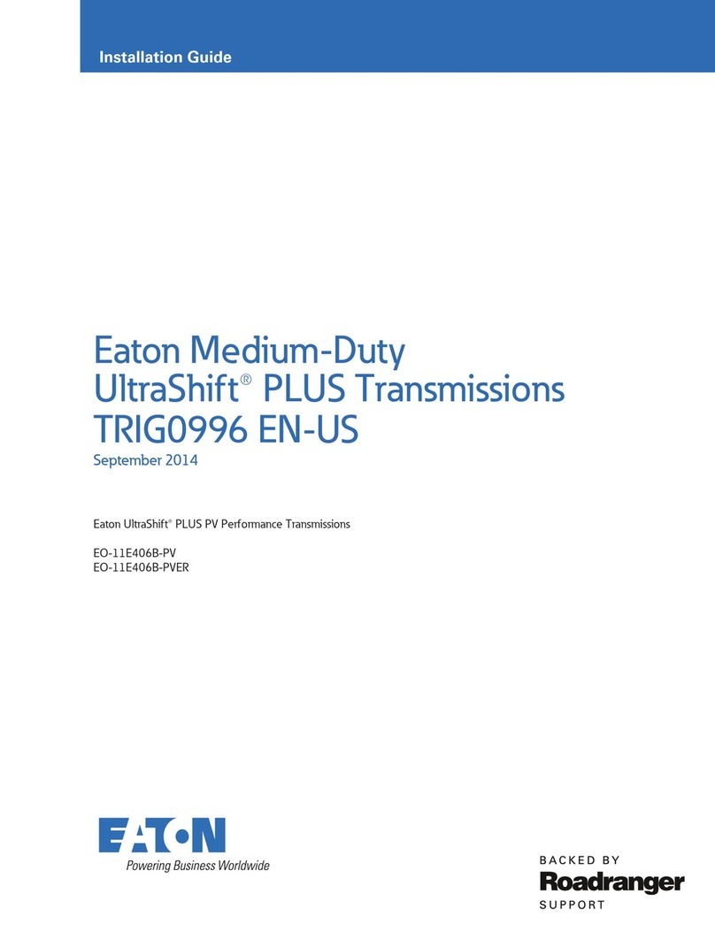 Eaton UltraShift PLUS EO-11E406B-PV installation guide