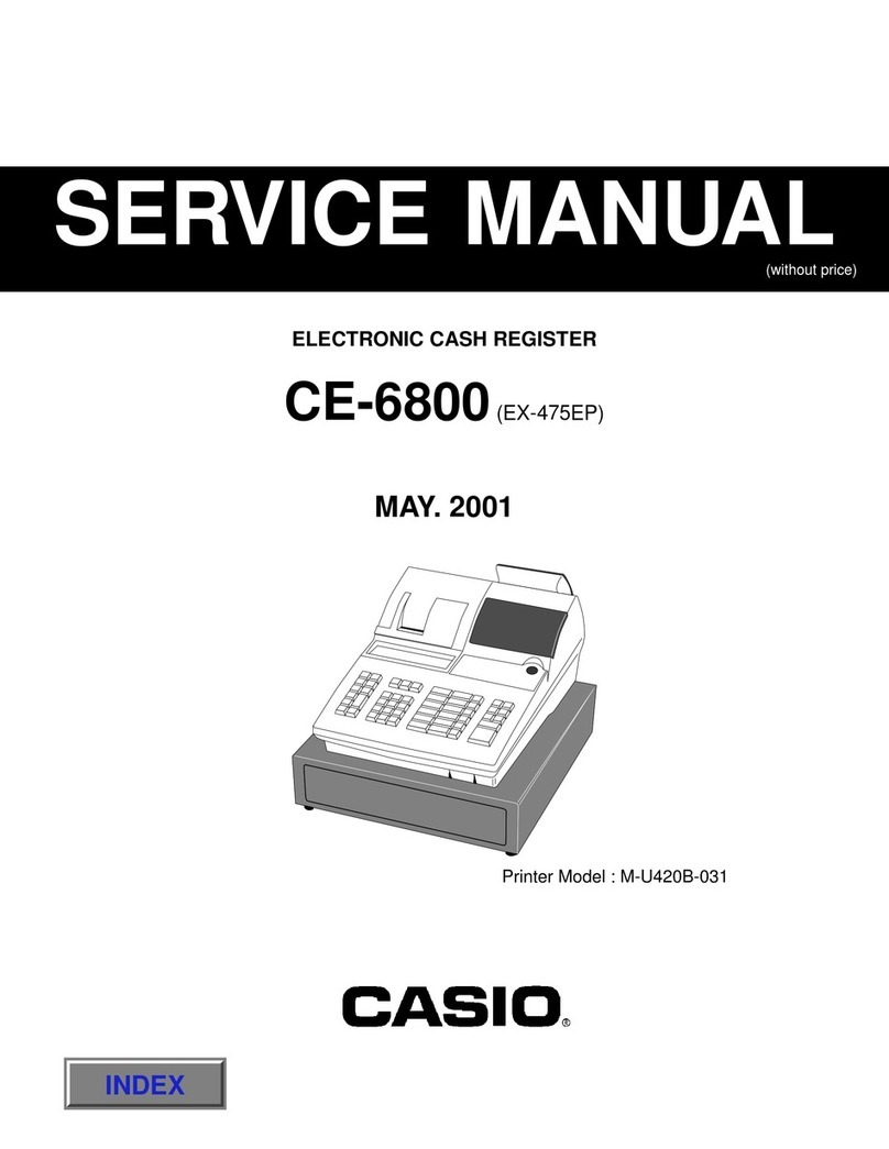 Casio CE-6800 Service manual