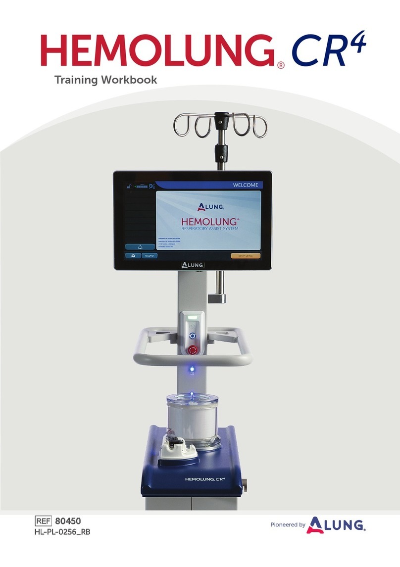 ALUNG Hemolung CR4 Installation guide