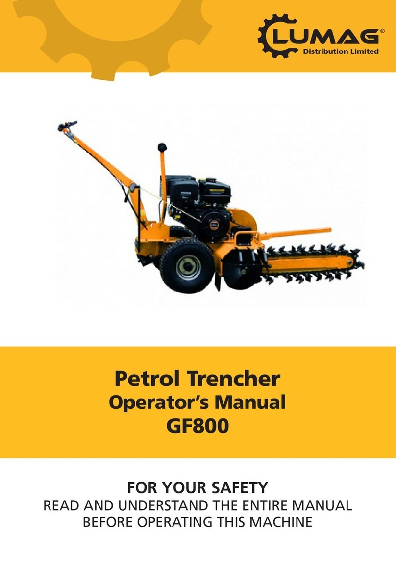 Lumag GF800 Operator's manual