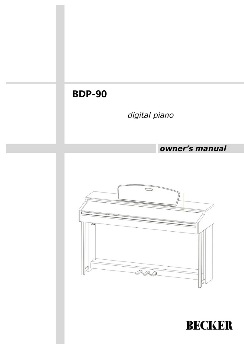 Becker BDP-90 owner's manual