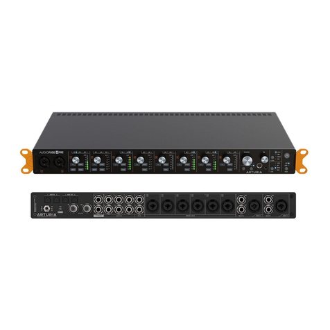 Arturia AudioFuse 8 Pre User manual
