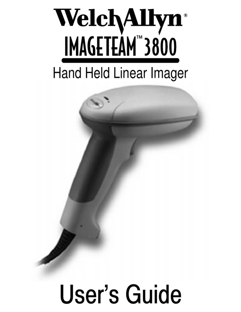 Welch Allyn IMAGETEAM 3800 user guide