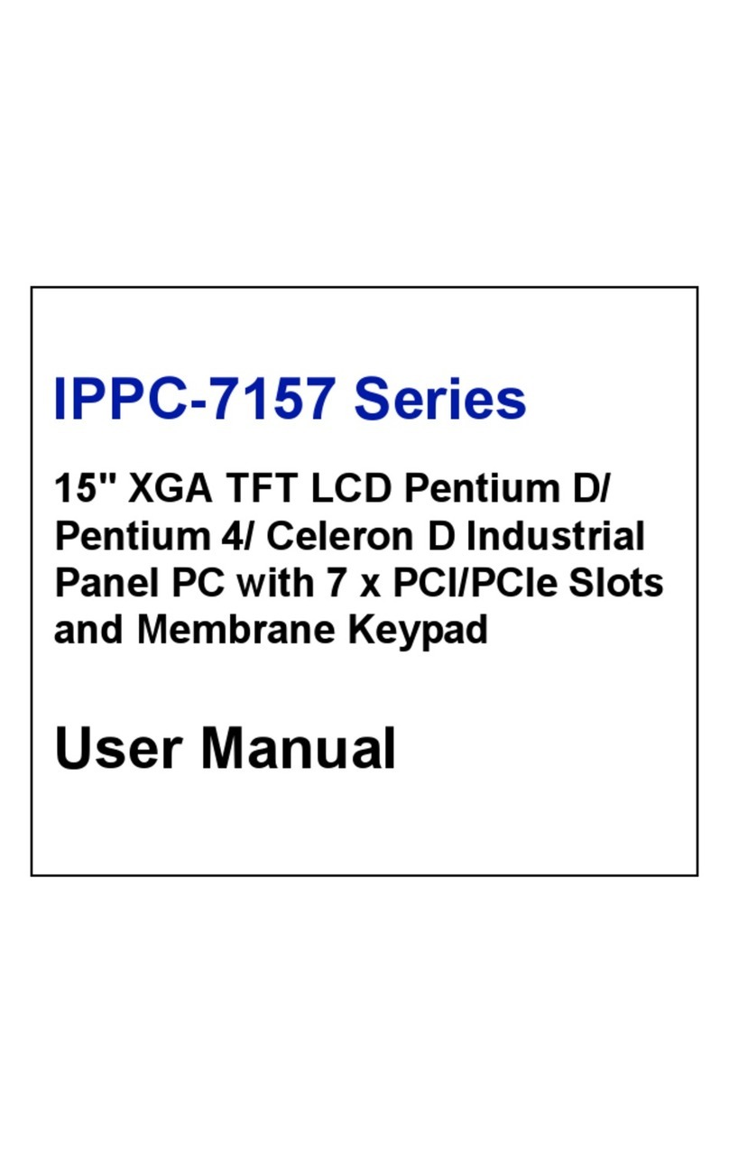 Advantech IPPC-7157 Series user manual Advantech IPPC-7157 Series user manual