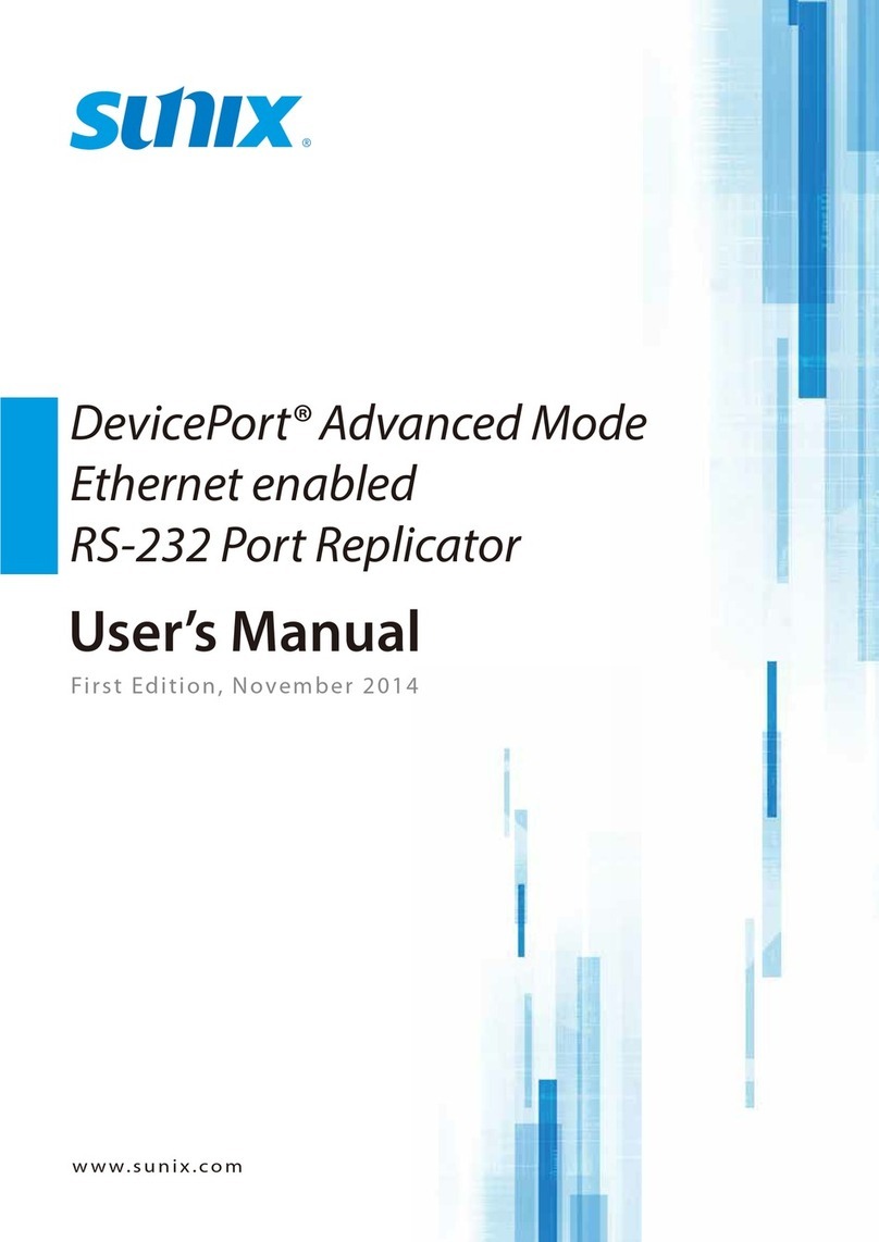 Sunix DevicePort Series user manual Sunix DevicePort Series user manual
