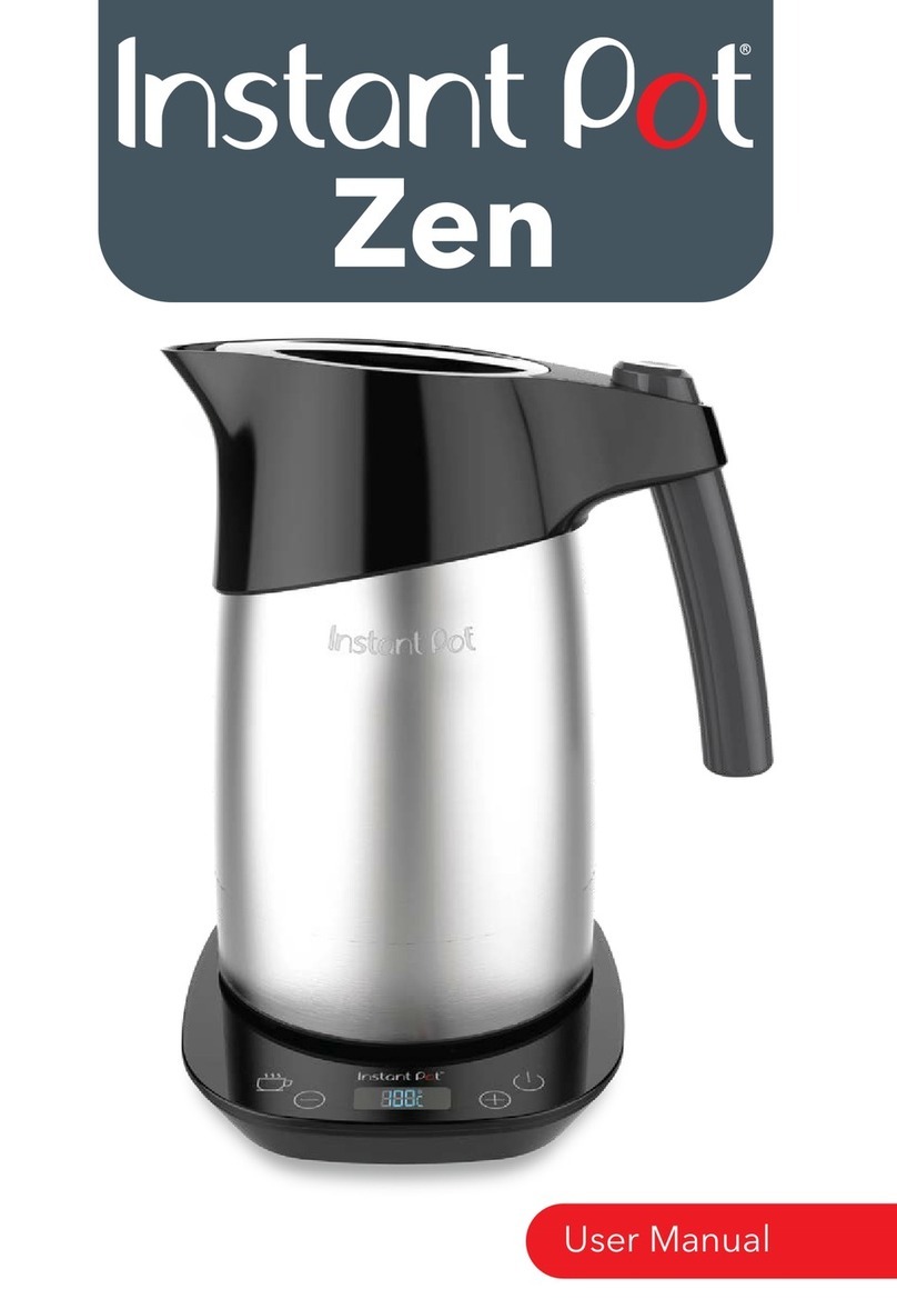 InstantPot Zen User manual