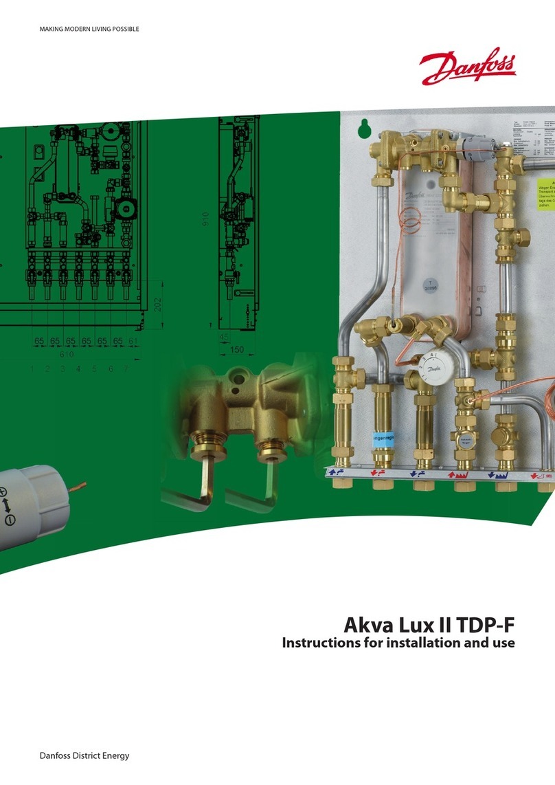 Danfoss Akva Lux II TDP-F User manual Danfoss Akva Lux II TDP-F User manual