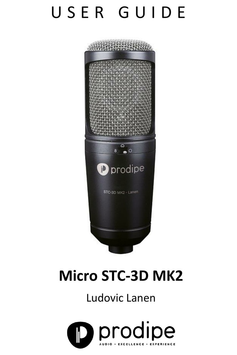 IPE Music Prodipe Micro STC-3D MK2 Ludovic Lanen user guide
