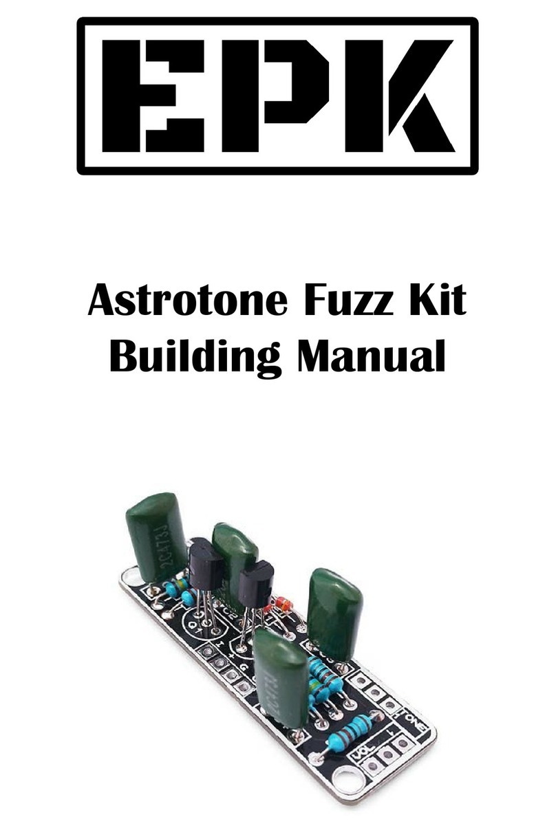 EPK Astrotone Fuzz Building manual EPK Astrotone Fuzz Building manual