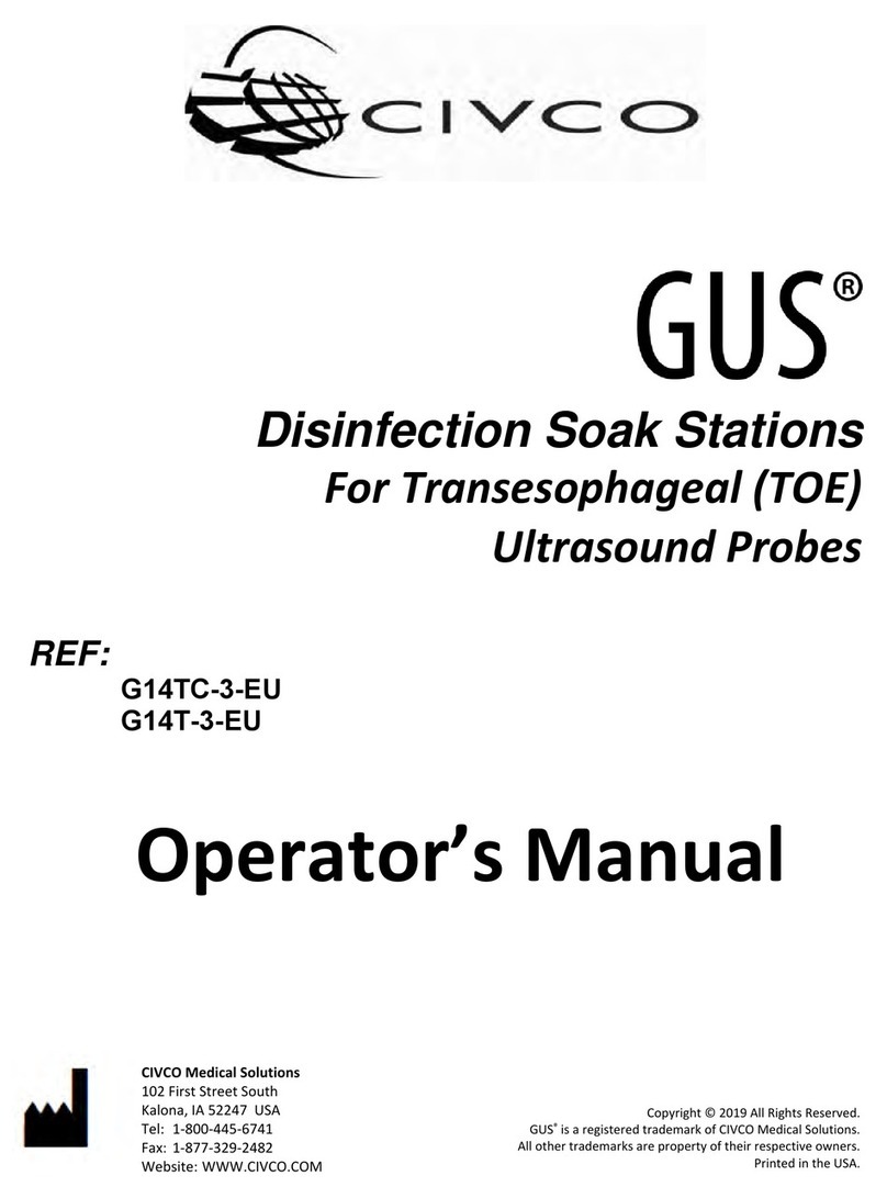 Civco GUS G14T-3-EU User manual
