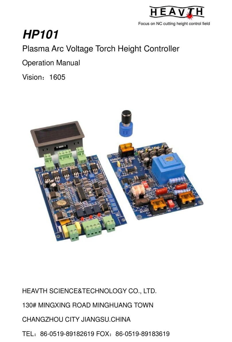 HEAVTH HP101 Operation manual