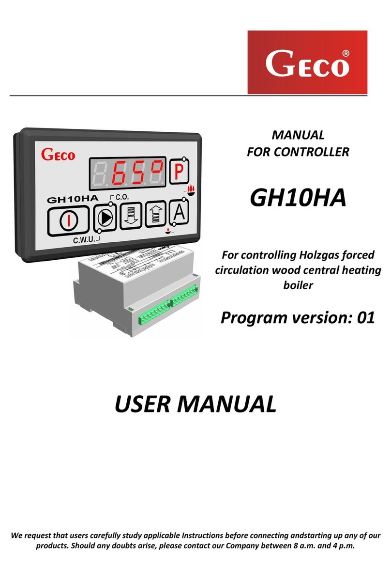Geco GH10HA User manual