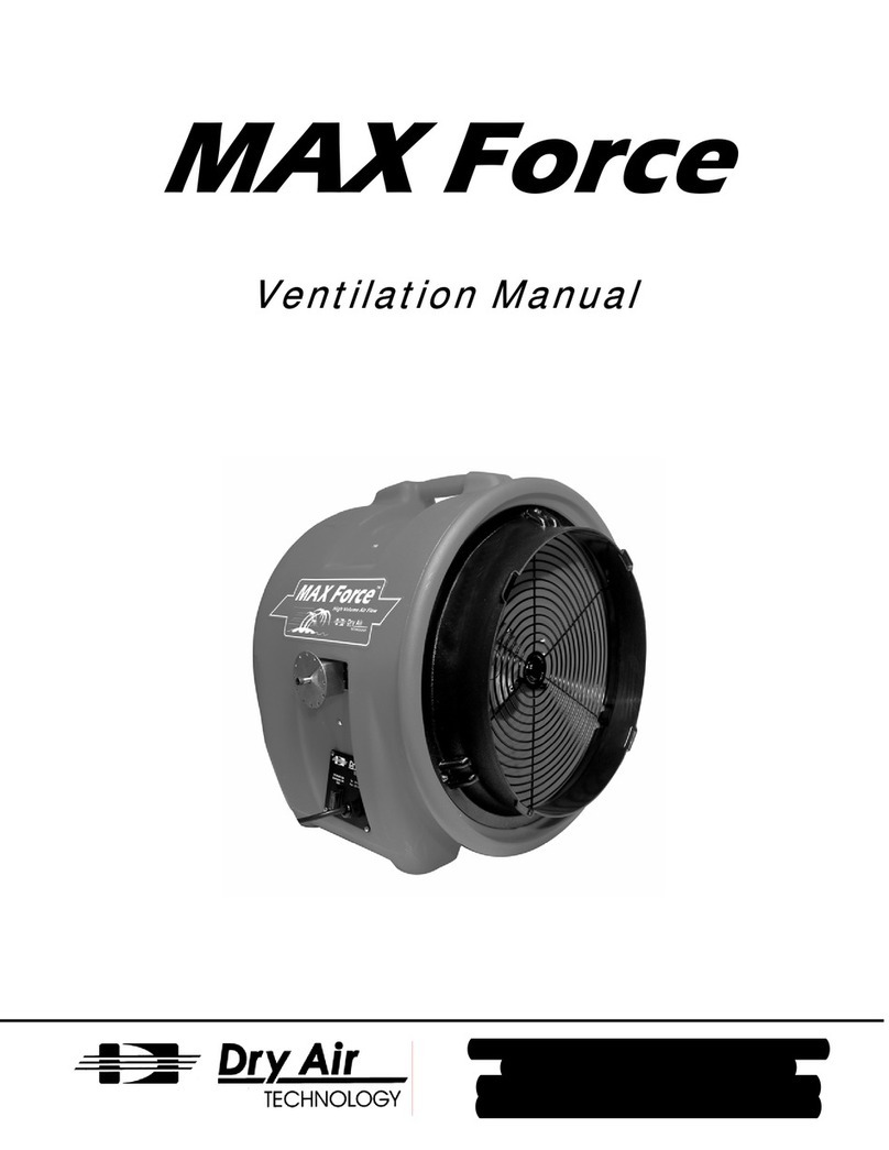 DryAIR MAX Force Ventilation Manual