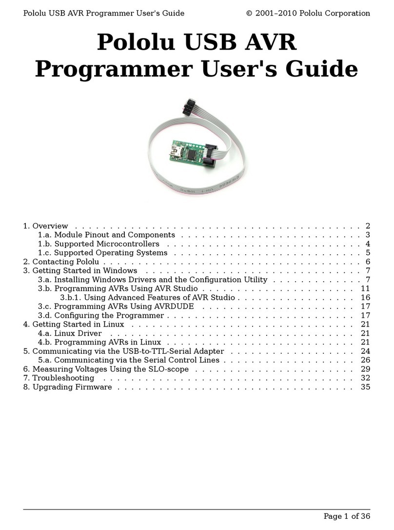 Pololu USB AVR user guide