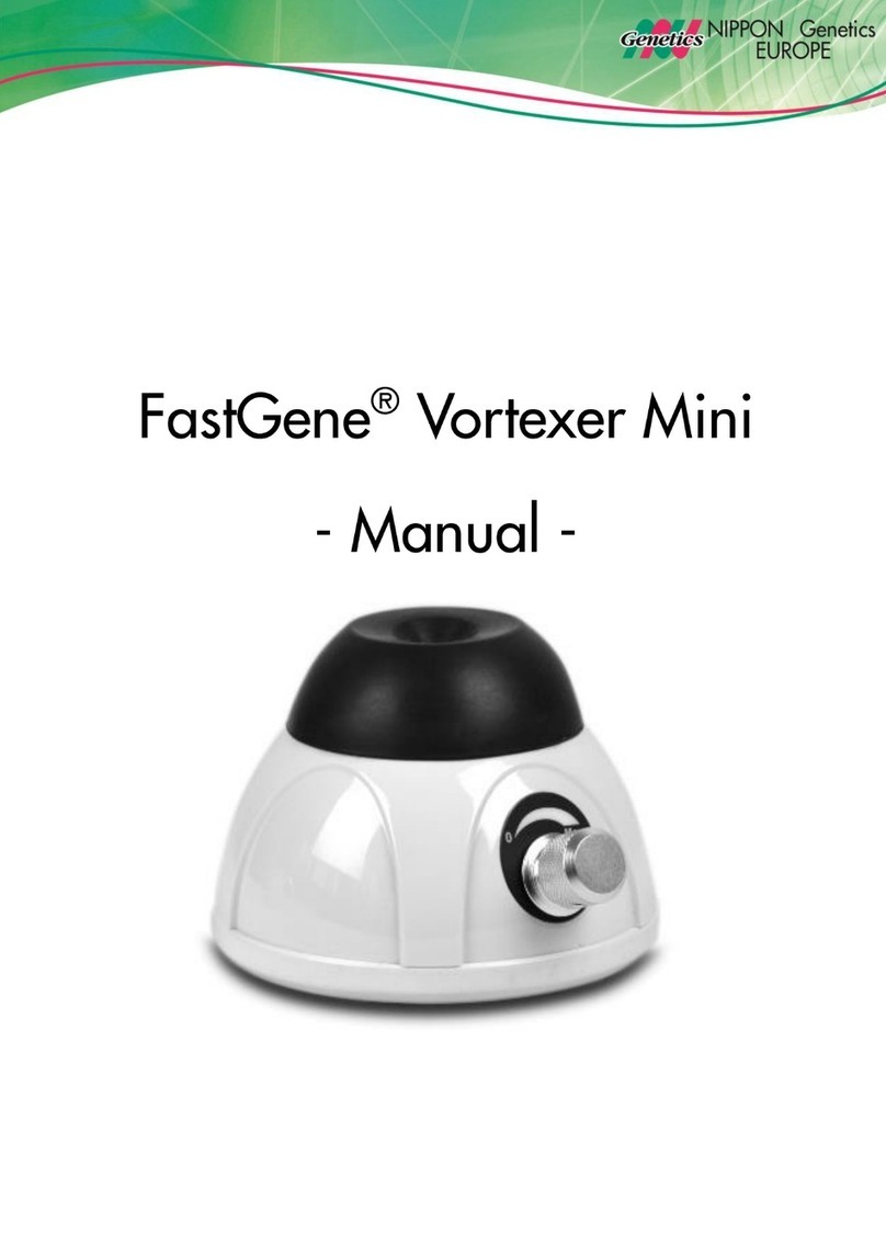 Nippon Genetics FastGene Vortexer Mini User manual