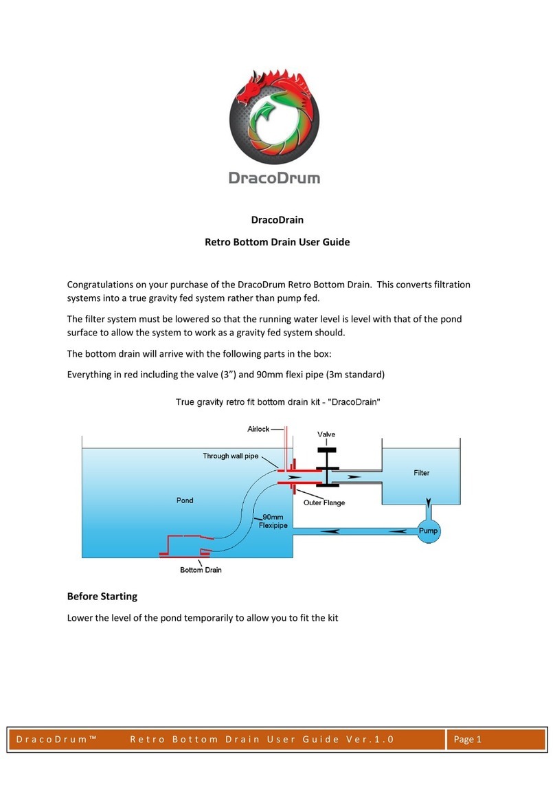 DracoDrum DracoDrain user guide