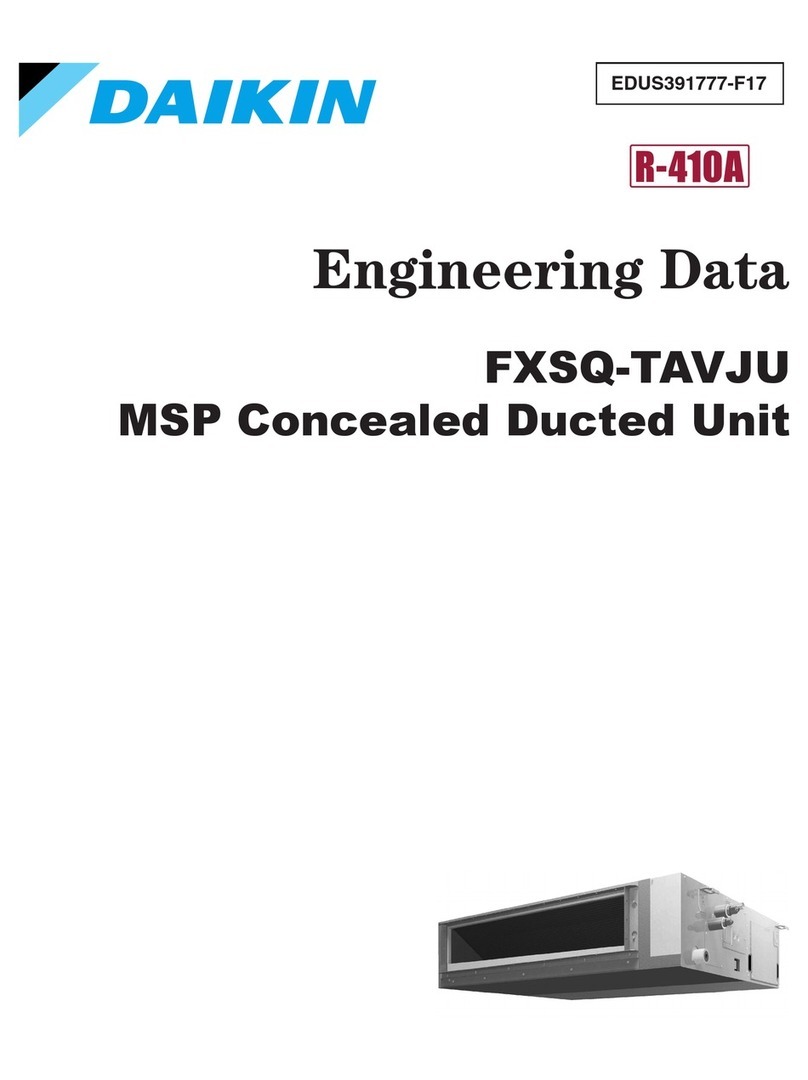 Daikin FXSQ05TAVJU engineering data