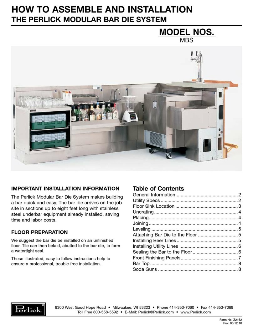 Perlick MBS Instruction Manual