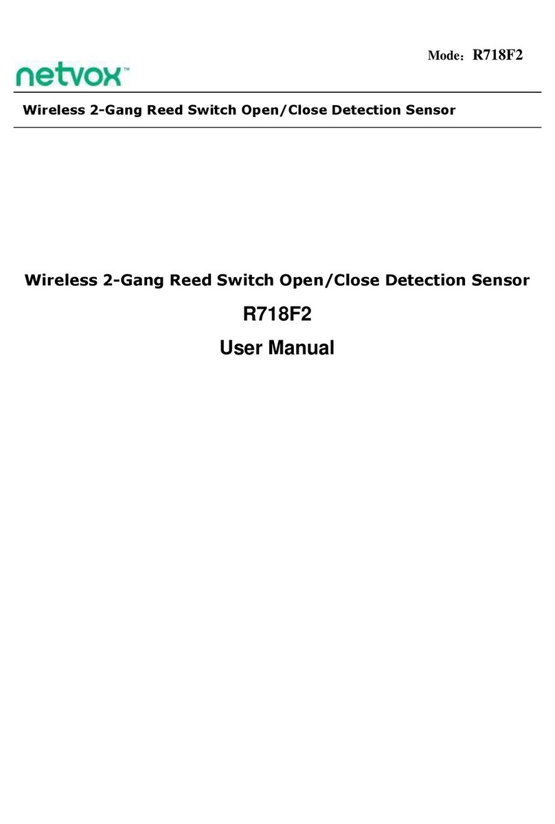 netvox R718F2 User manual