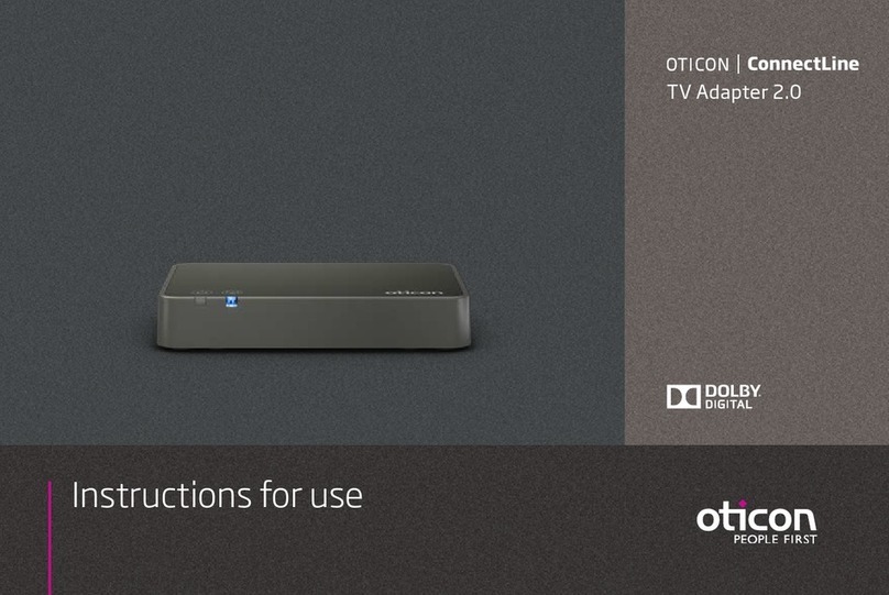oticon ConnectLine BS-F200 Instructions for use