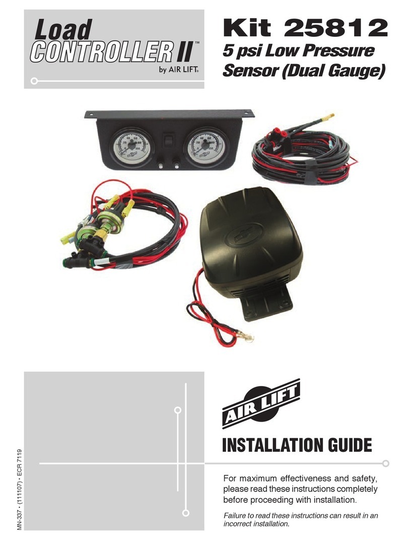 Air Lift Load Controller II 25812 installation guide