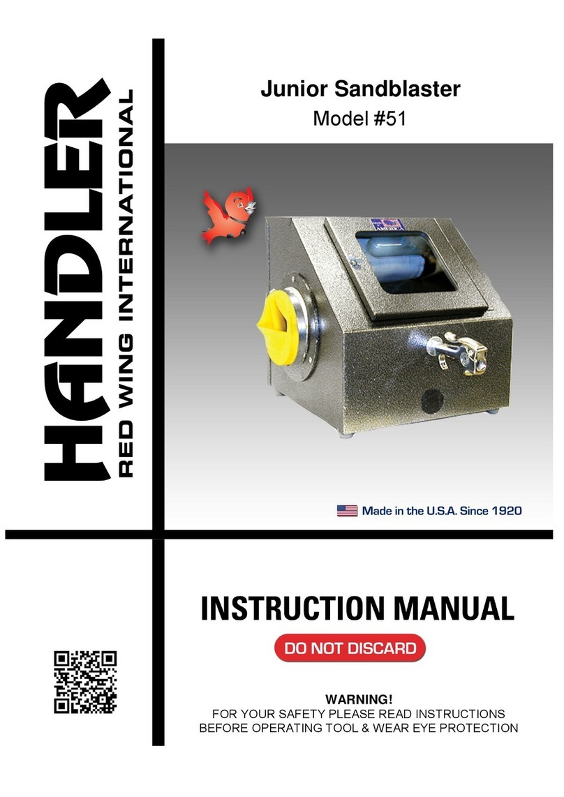 Handler Junior Sandblaster 51 instruction manual