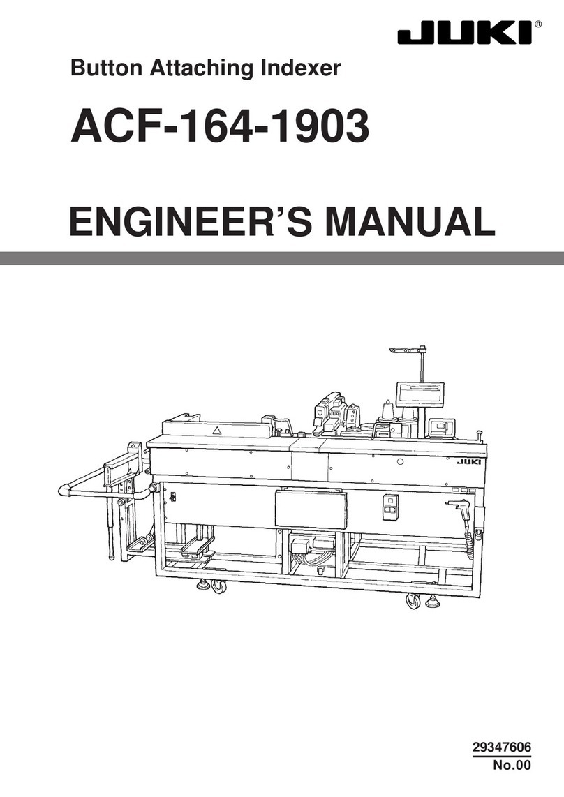 JUKI ACF-164-1903 Engineer's manual JUKI ACF-164-1903 Engineer's manual