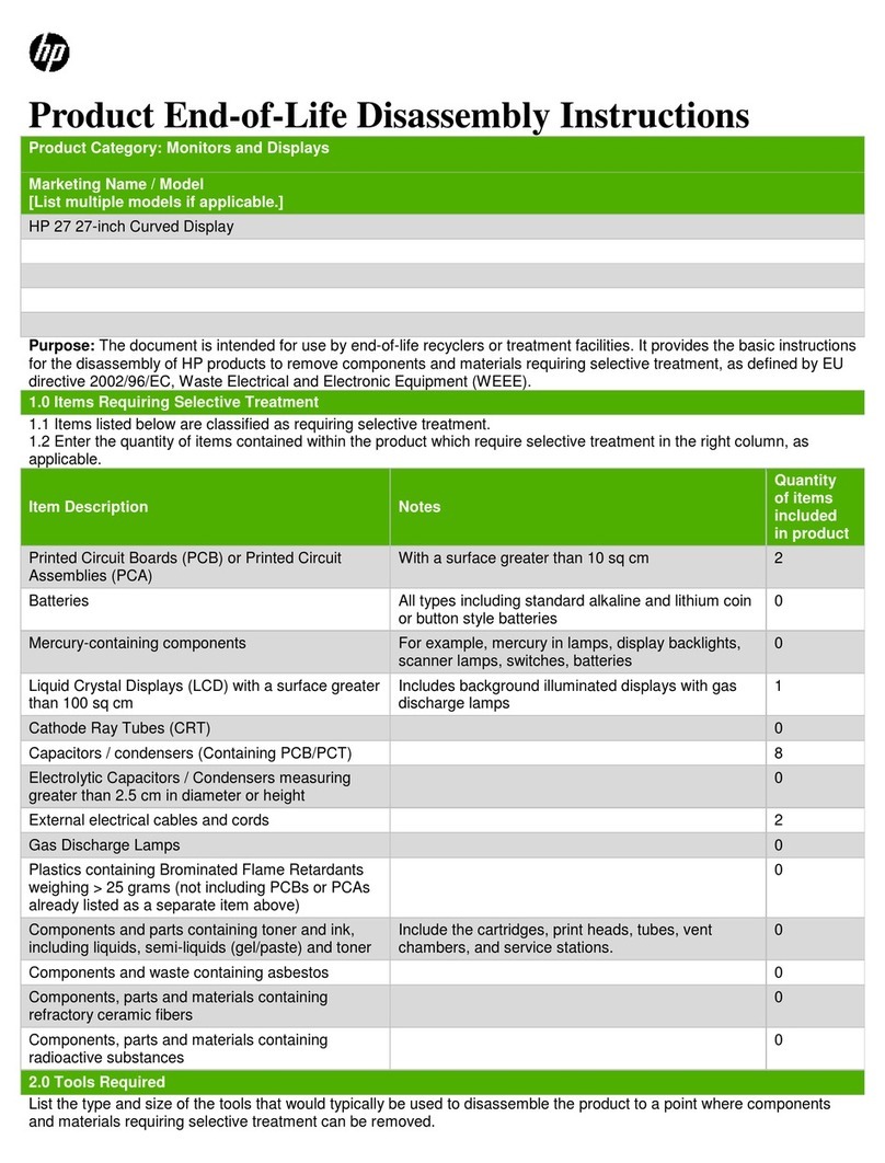 HP 27 Series Installation instructions