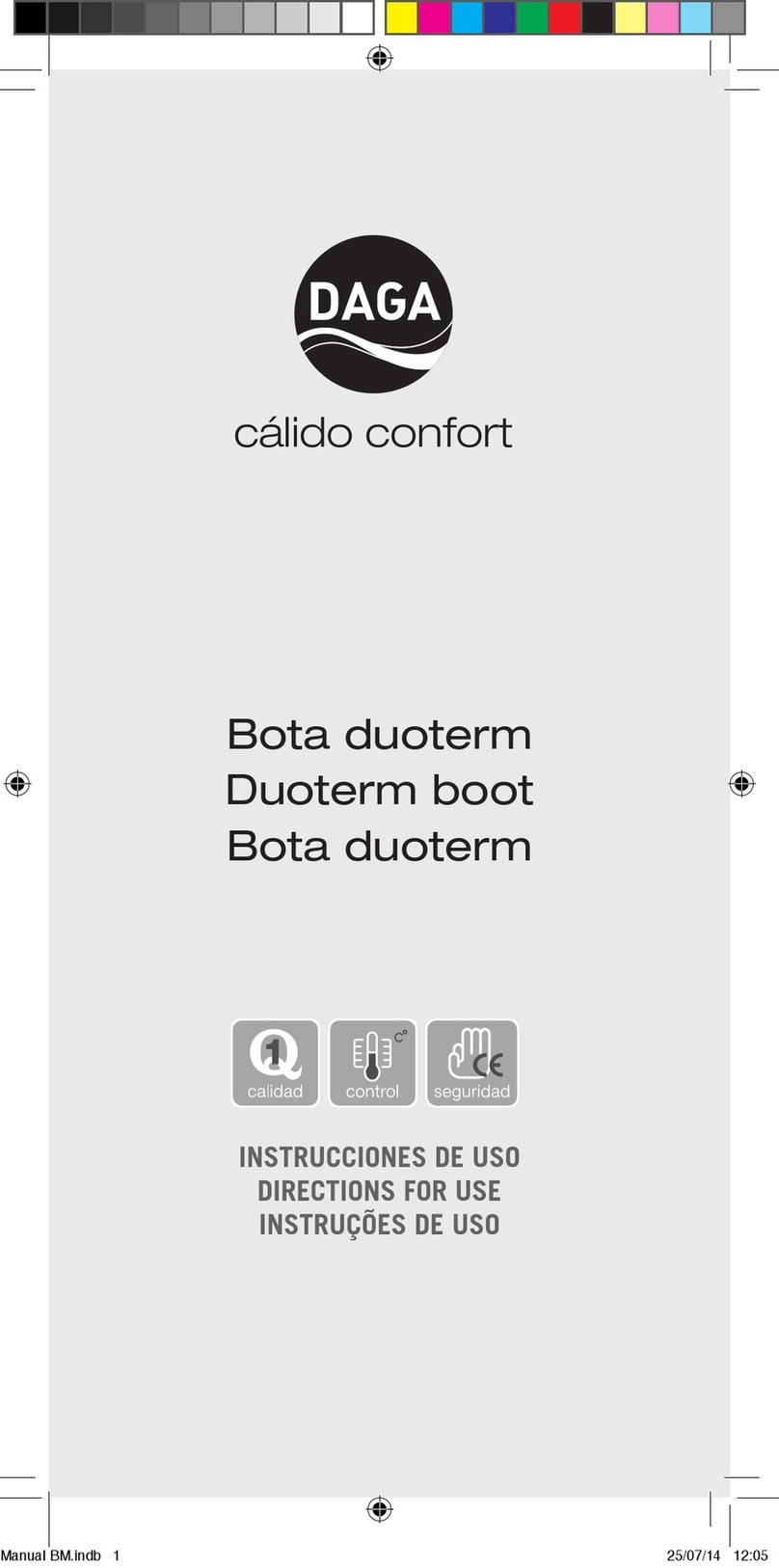 B&B TRENDS Daga BM Directions for use