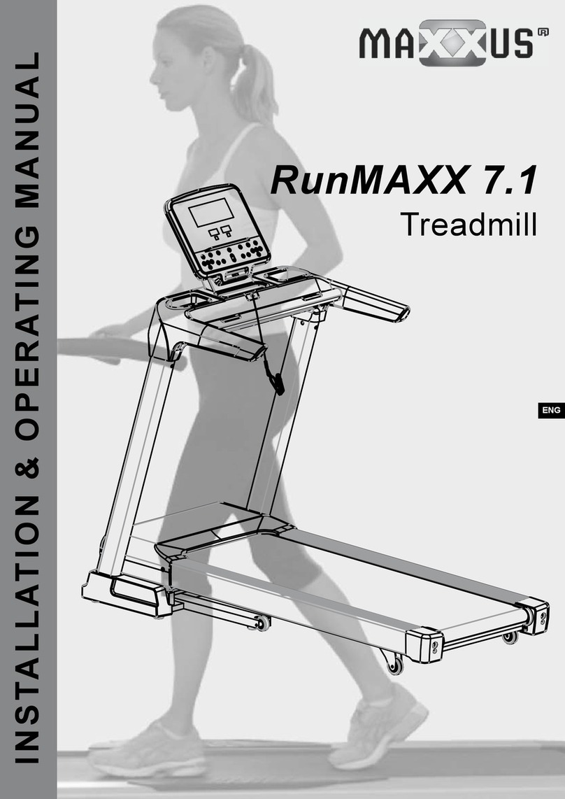 Maxxus RunMAXX 7.1 Installation instructions