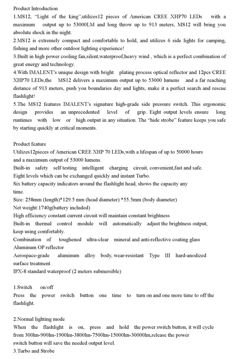 Imalent MS12 User manual