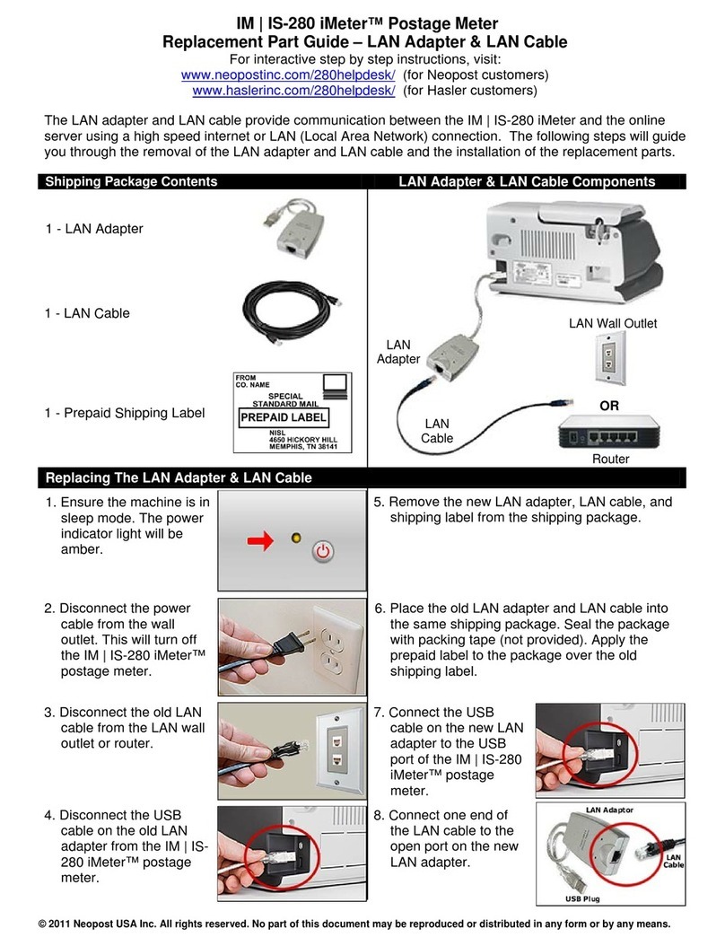 Neopost IS-280 iMeter Manual Neopost IS-280 iMeter Manual