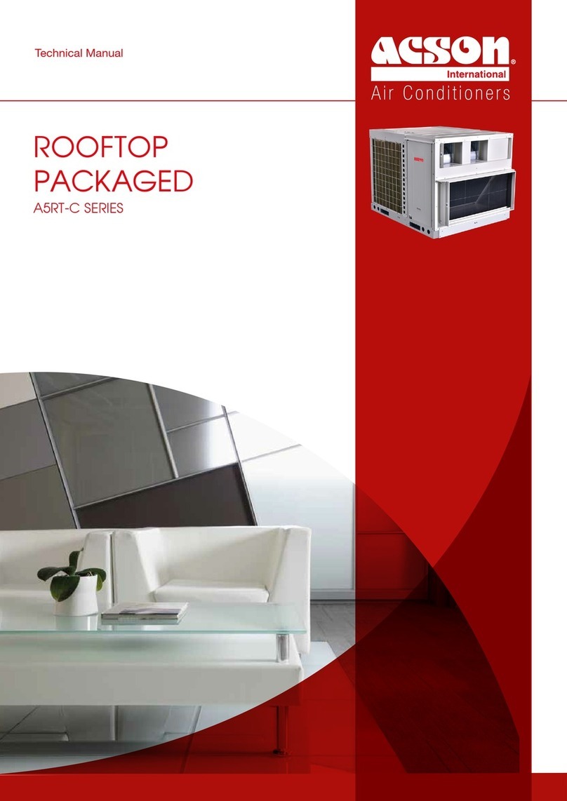 Acson international A5RT-C Series User manual Acson international A5RT-C Series User manual