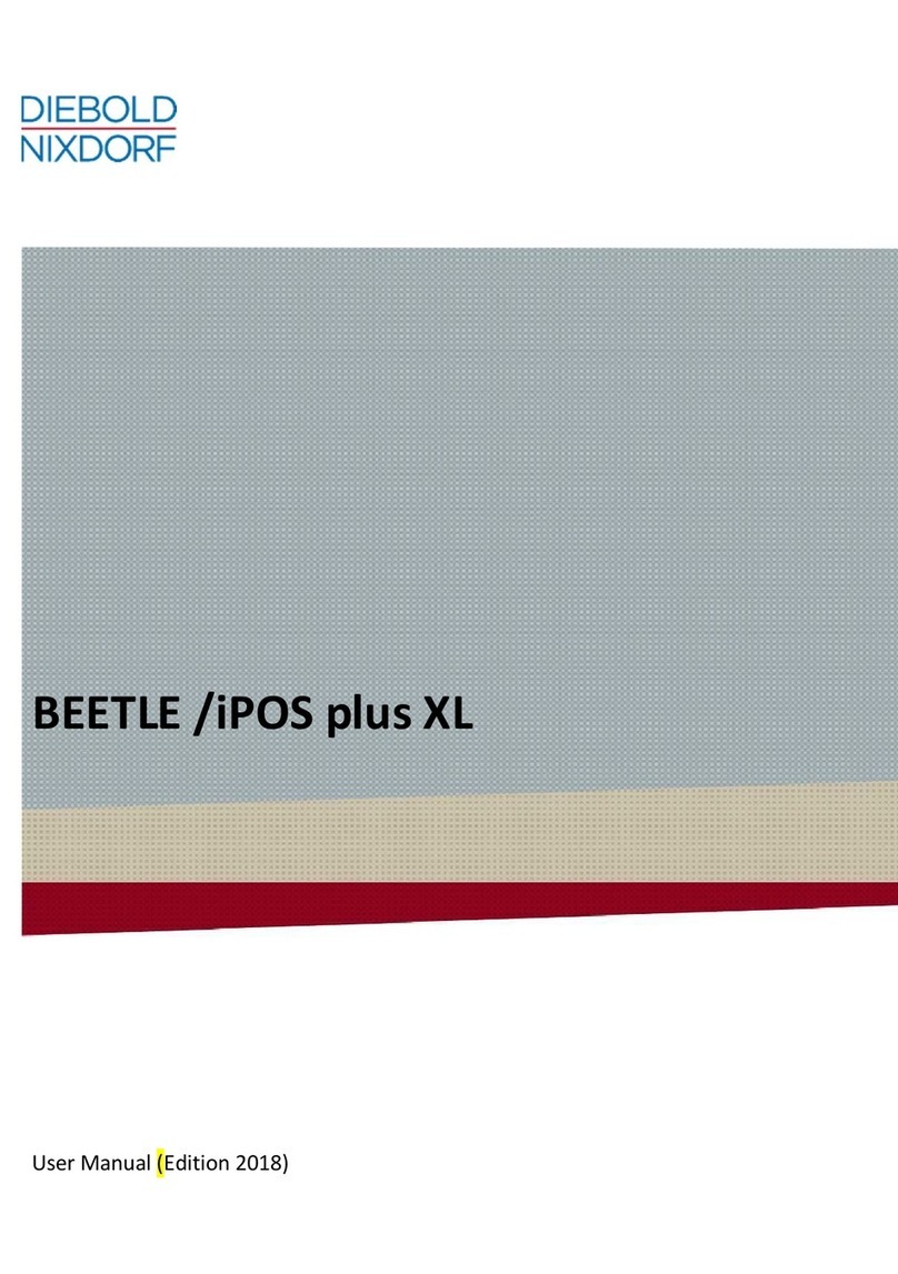 DIEBOLD NIXDORF BEETLE /iPOS plus XL user manual