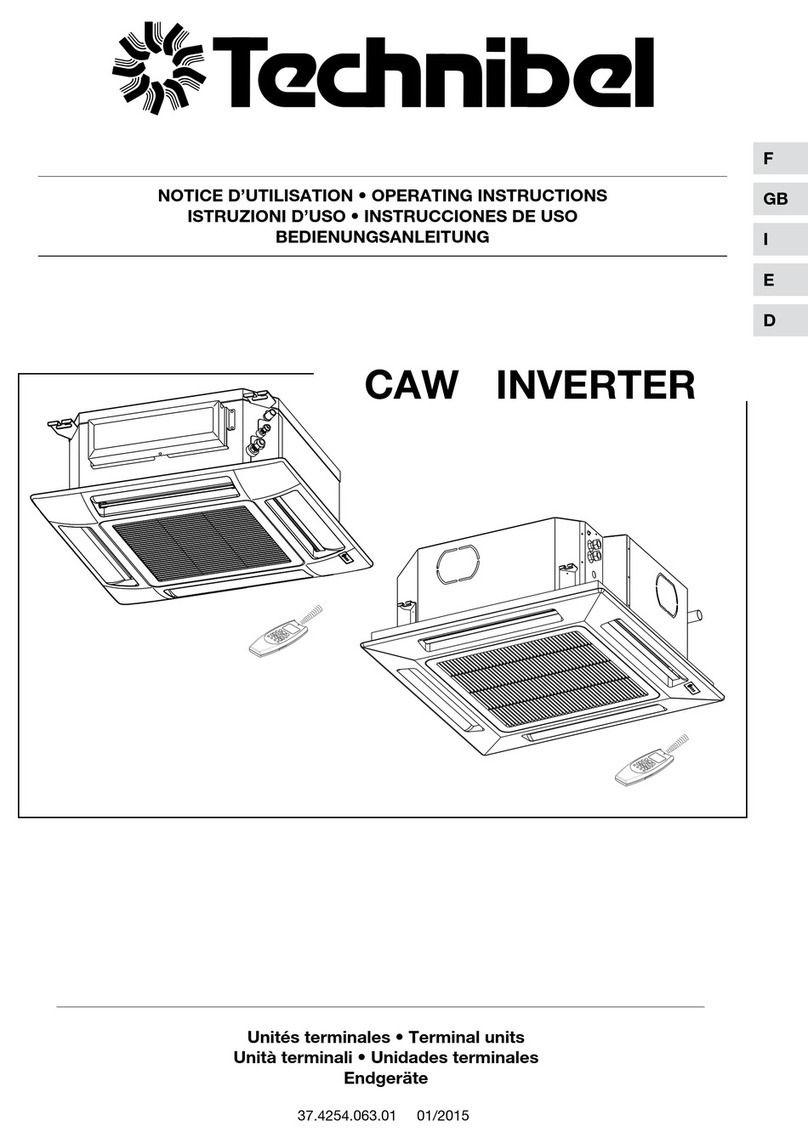 Technibel CAW Series User manual