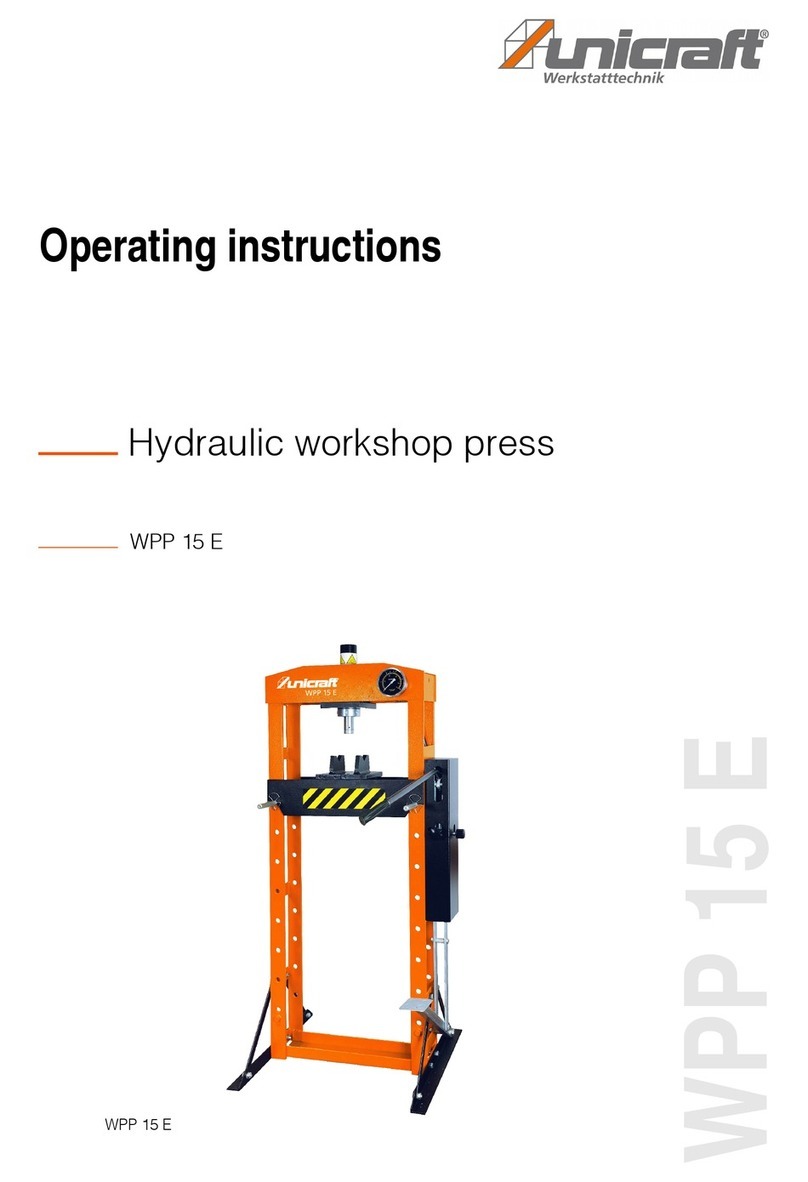 unicraft WPP 15 E operating instructions