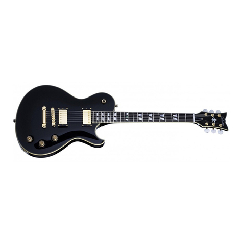 Schecter Solo-6 Custom Quick start guide